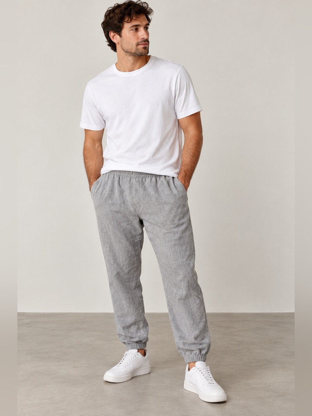 Zara Thick Knit Joggers | Size M